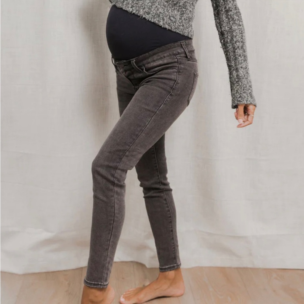 BLANQI Maternity Belly Support Skinny Jeans